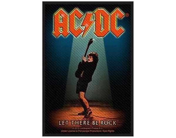 Official Licensed - Ac/dc - Let There Be Rock Woven Sew-on Patch Rock Angus