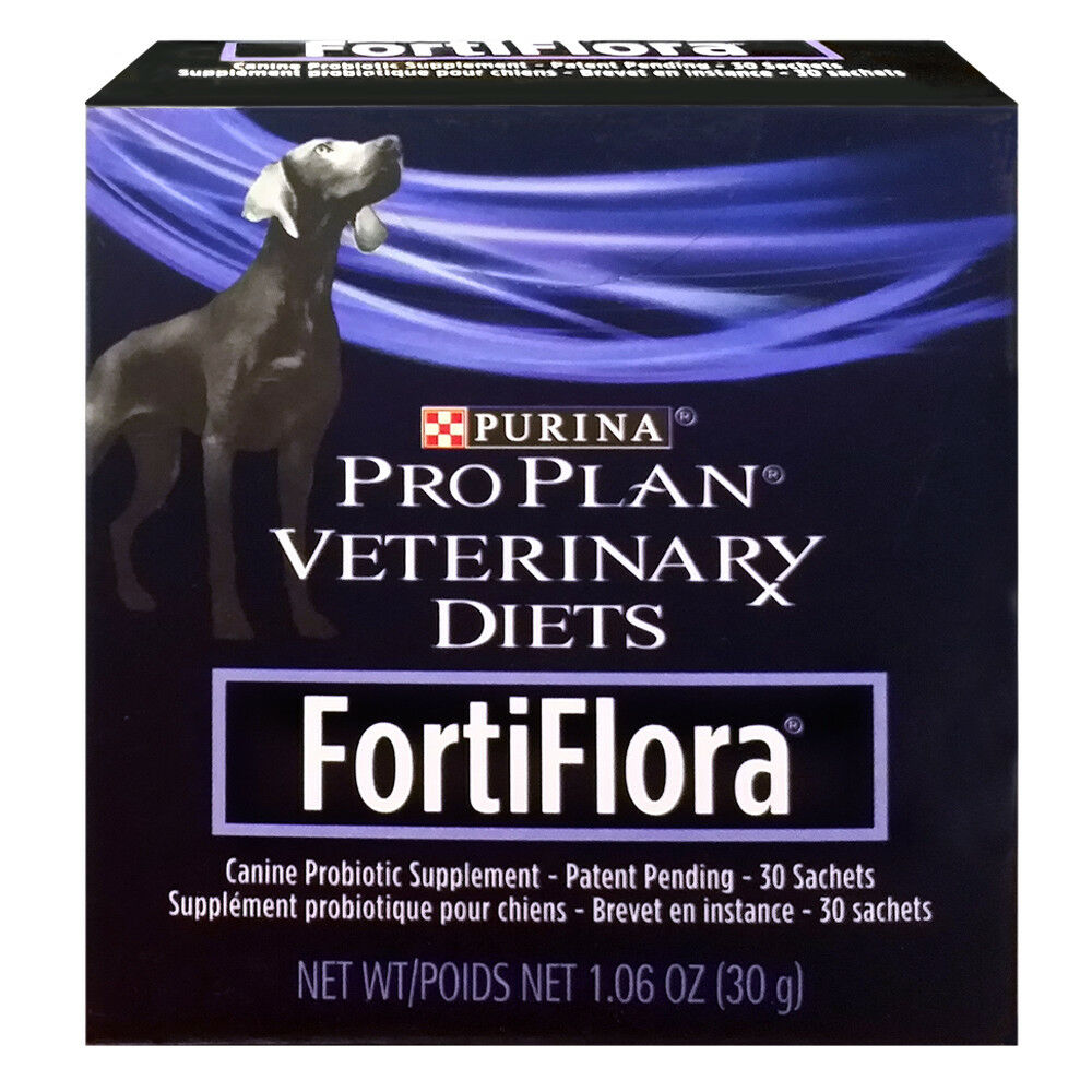 Purina Fortiflora Canine / Dog Probiotic Supplement - 30 Sachets - Exp 01/2022