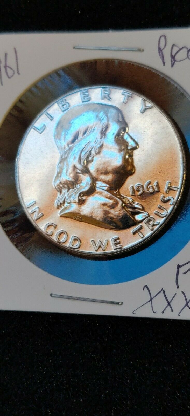 1961  Proof Franklin Half Dollar