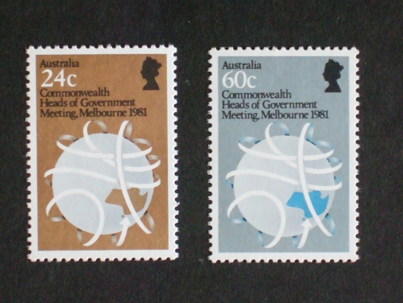 Australia 1981 Commonwealth Heads Of Government Sg831/2 Um Mnh Unmounted Mint