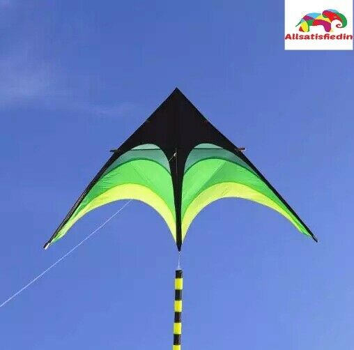 Kite Large 2.8m High Quality Delta Tails With Handle Outdoor Toys Nylon Ripstop