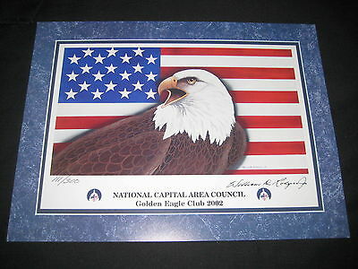 National Capital Area Council Golden Eagle Club 2002 Print Limited Editon   Eb06