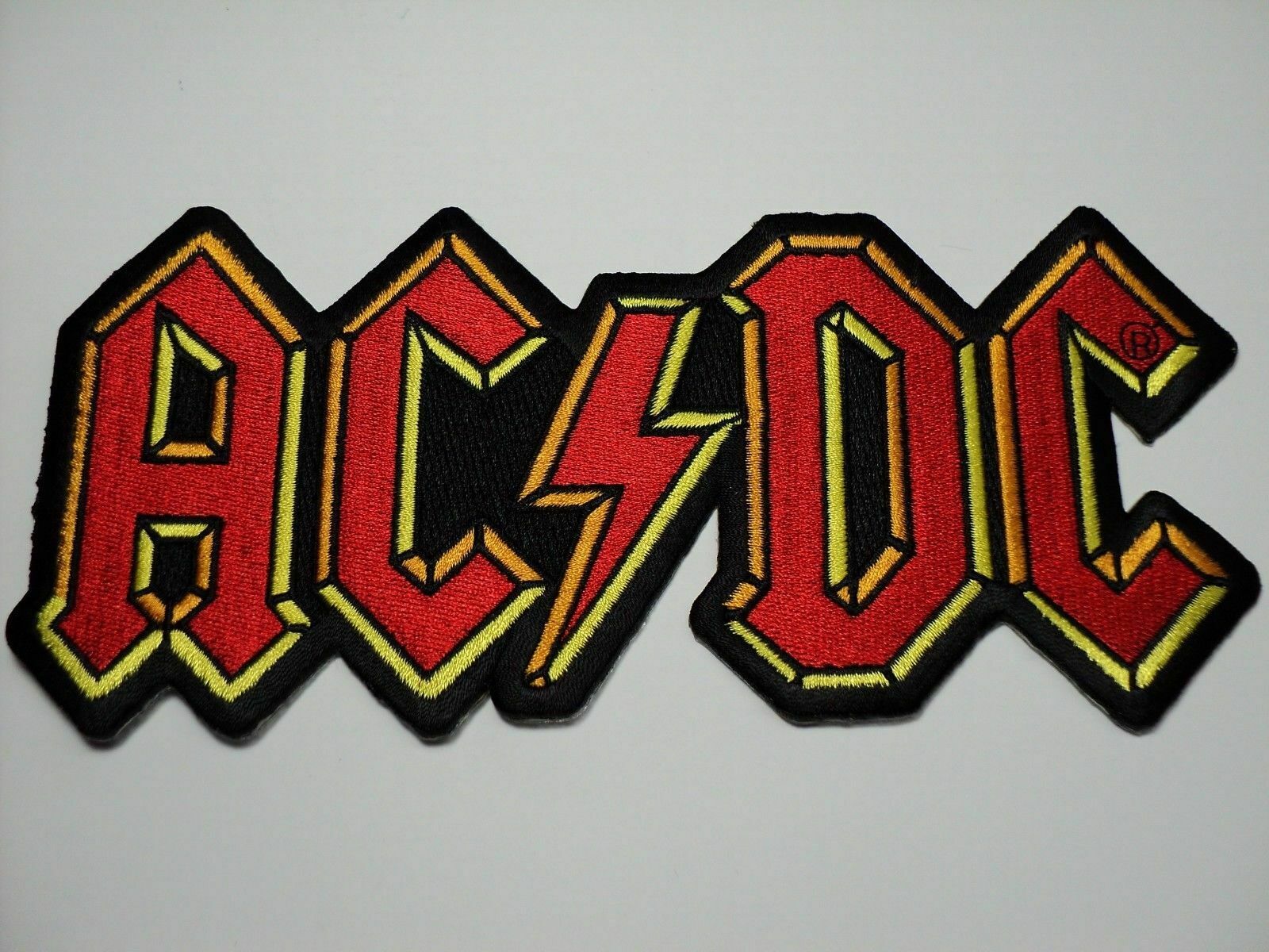 Ac/dc Embroidered Patrch - Vintage -  Rare Find