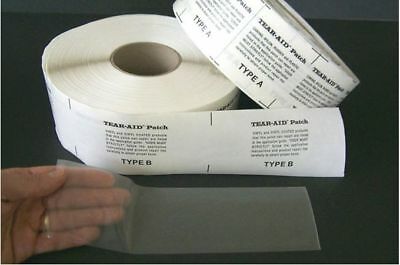 Tear-aid Patch Tape 3" X 60" Tube Raft, Kite Sail, Boat Cover Repair And More