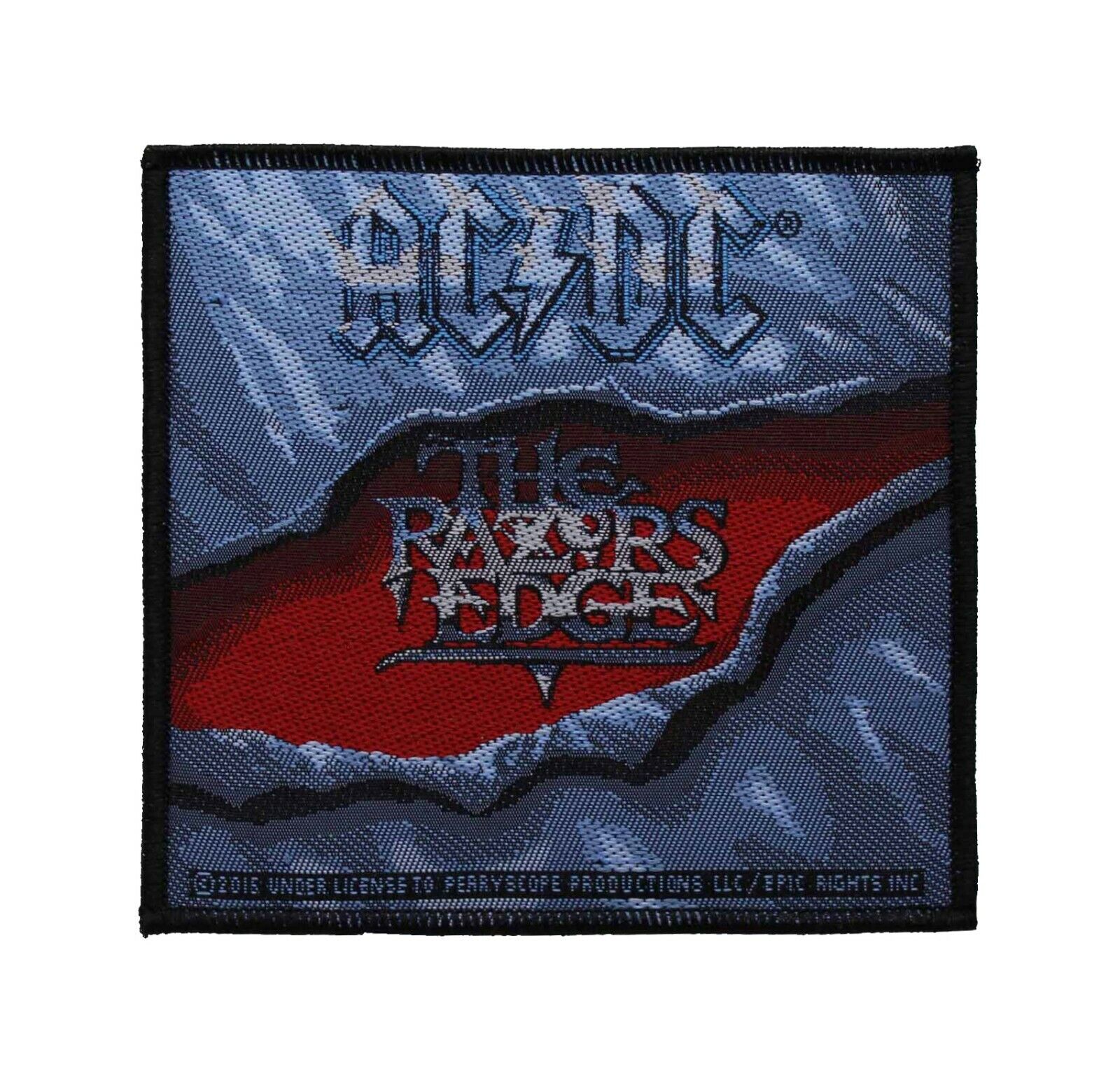 Ac/dc The Razors Edge Woven Sew On Battle Jacket Patch - Licensed 090