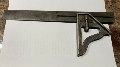 Vintage Stanley #21 Combination Square Tool-12”-1917 Patent