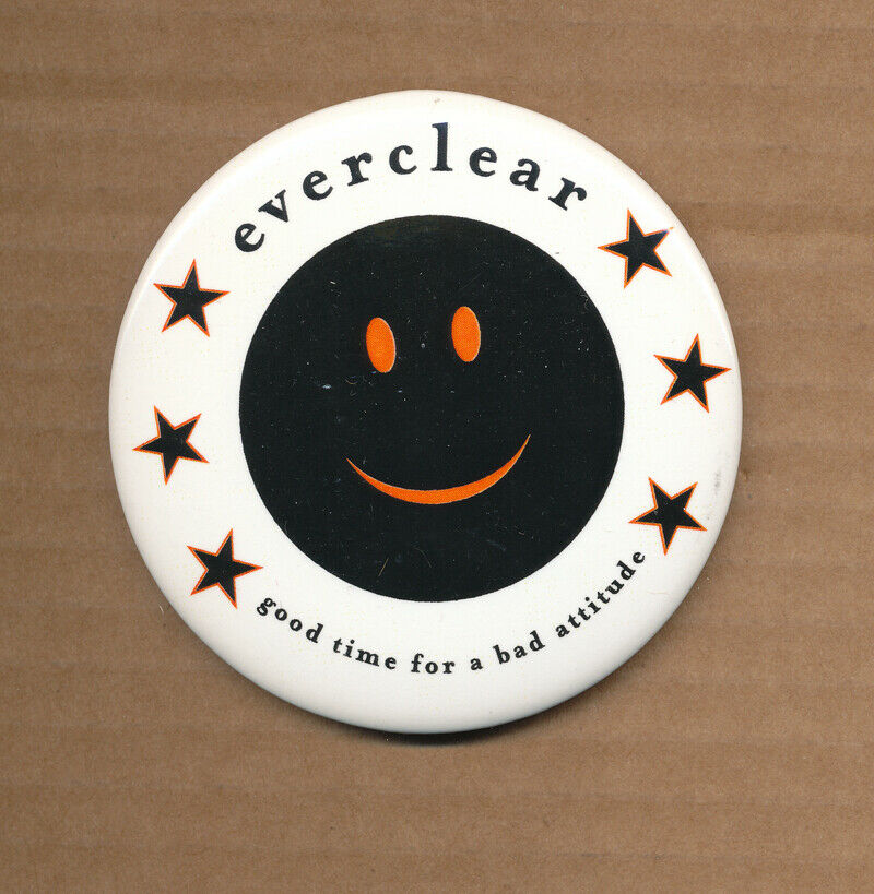 Everclear Good Times For A Bad Attitude Rare Promo Button '00