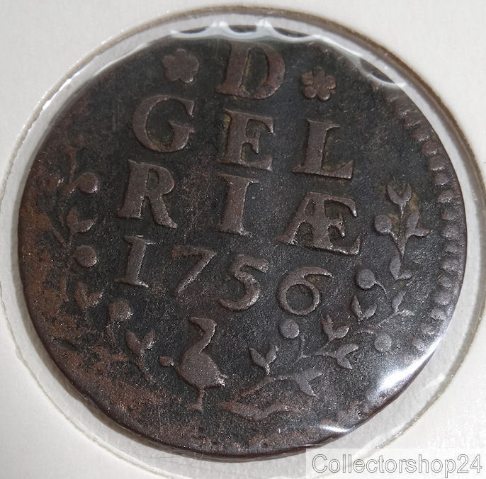 Coin / Coin Netherlands 1765 Gelderland 1 Duit