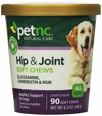Petnc Natural Care Hip And Joint Soft Chews For Dogs | 90 Count