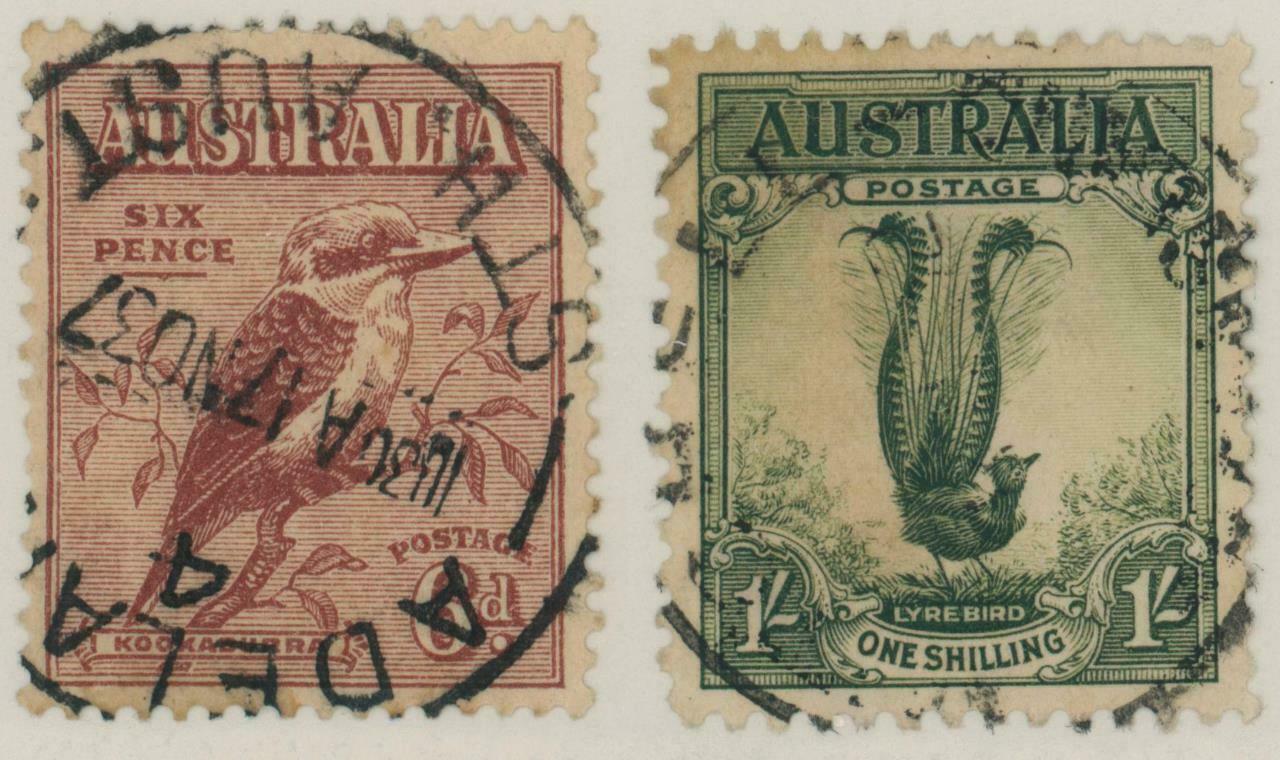 Australia Sc. #139, #141 Used