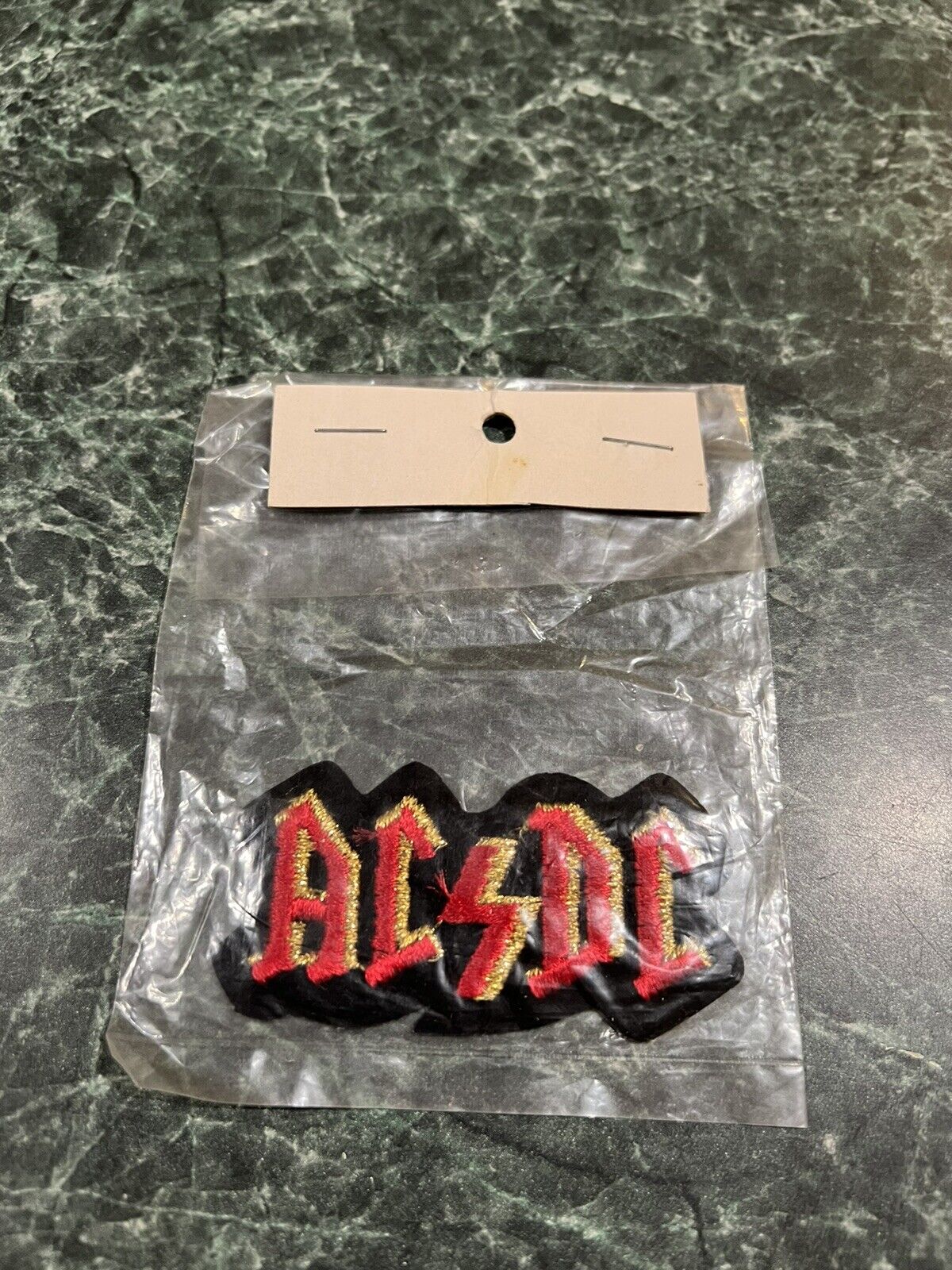 Vintage Ac/dc Classic Logo Patch Approx 3” X 2” **new Old Stock**