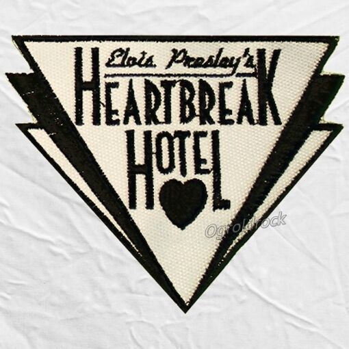 Elvis Presley's Heartbreak Hotel Embroidered Big Patch Jailhouse Rock The King