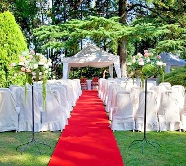 Red Aisle - Event Runner 50 Ft X 38 In ~ Resists Punctures  Wedding ~ Graduation