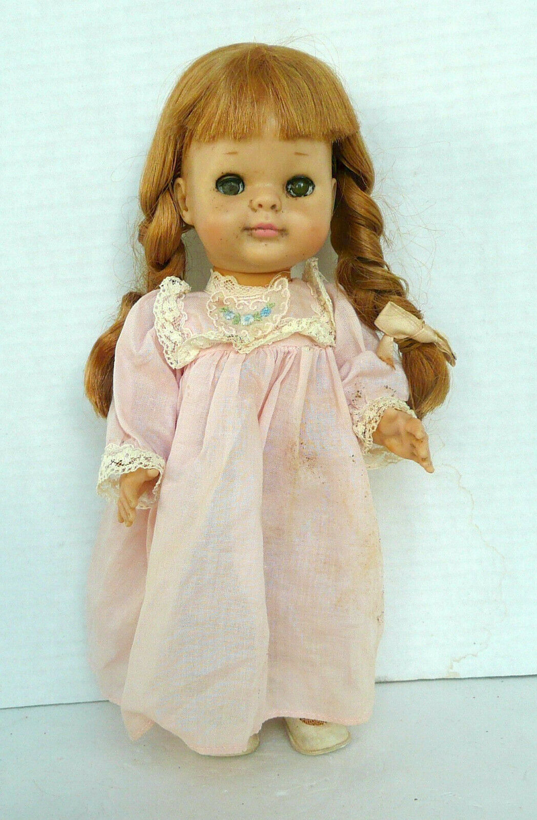 Vintage 1964 Vogue Doll Original Clothes Shoes Blond Sleep Eyes 11 '' Jointed