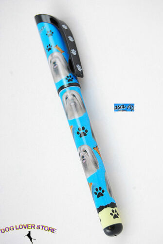 Lhasa Apso Dog Pen Replaceable Ballpoint Black Ink