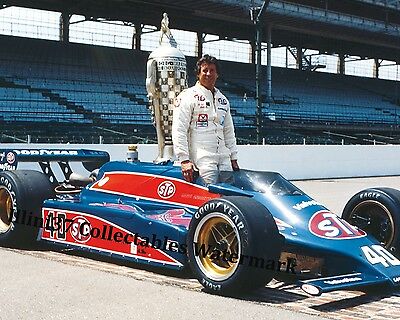 Mario Andretti 1981 Indy 500 Winner Auto Racing 8x10 Photo
