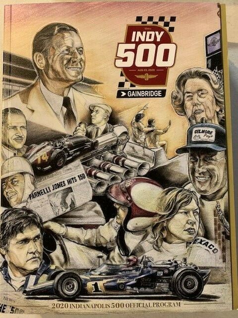 2020 Indy 500 Indianapolis Motor Speedway Race Day Program Very Limited Edition!